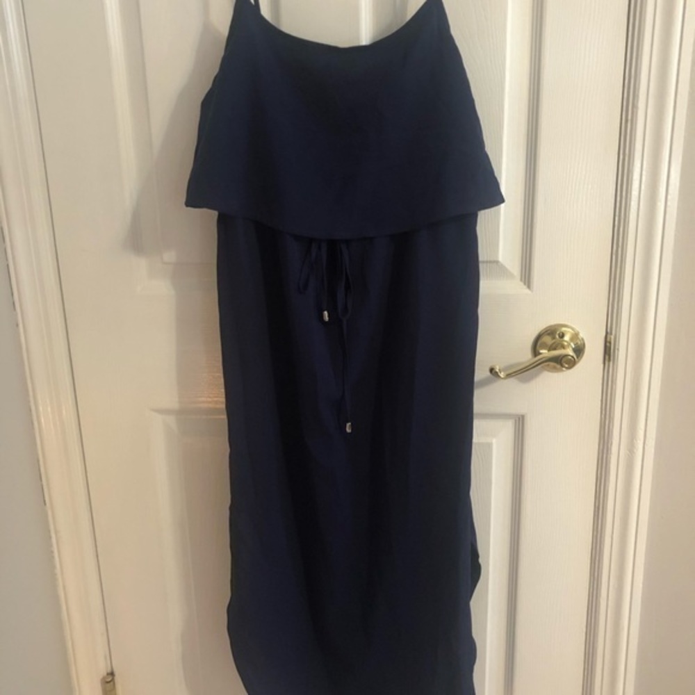 Midi Dress - Navy Blue